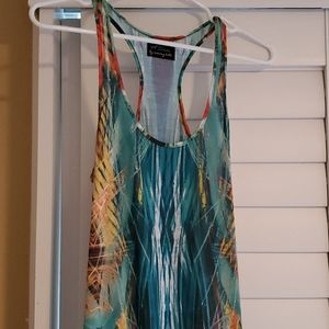 Torn by Ronny Kobo multicolored maxi dress